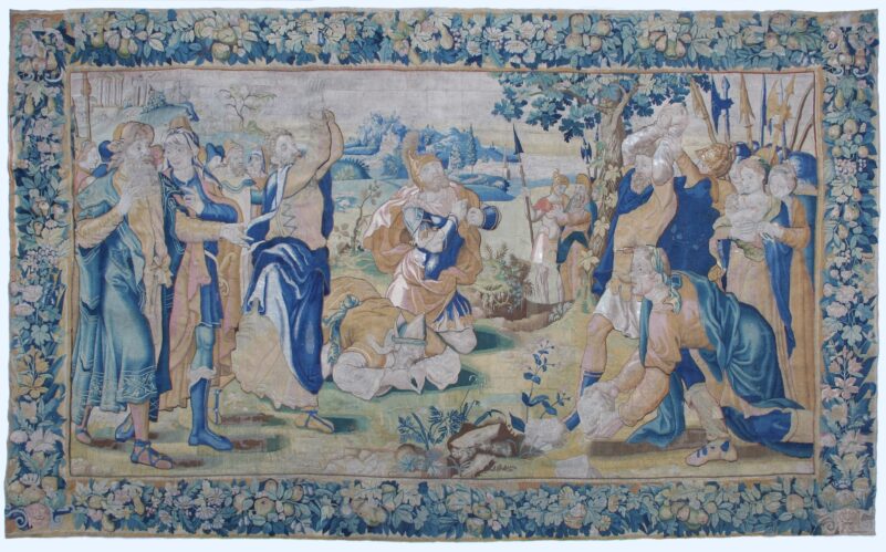 ART OF RESTORATION. TAPESTRIES AND LITURGICAL TEXTILE