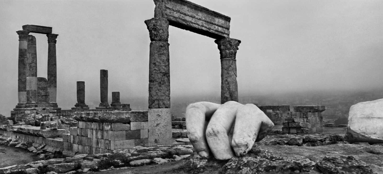 Antické ruiny, foto Josefa Koudelky